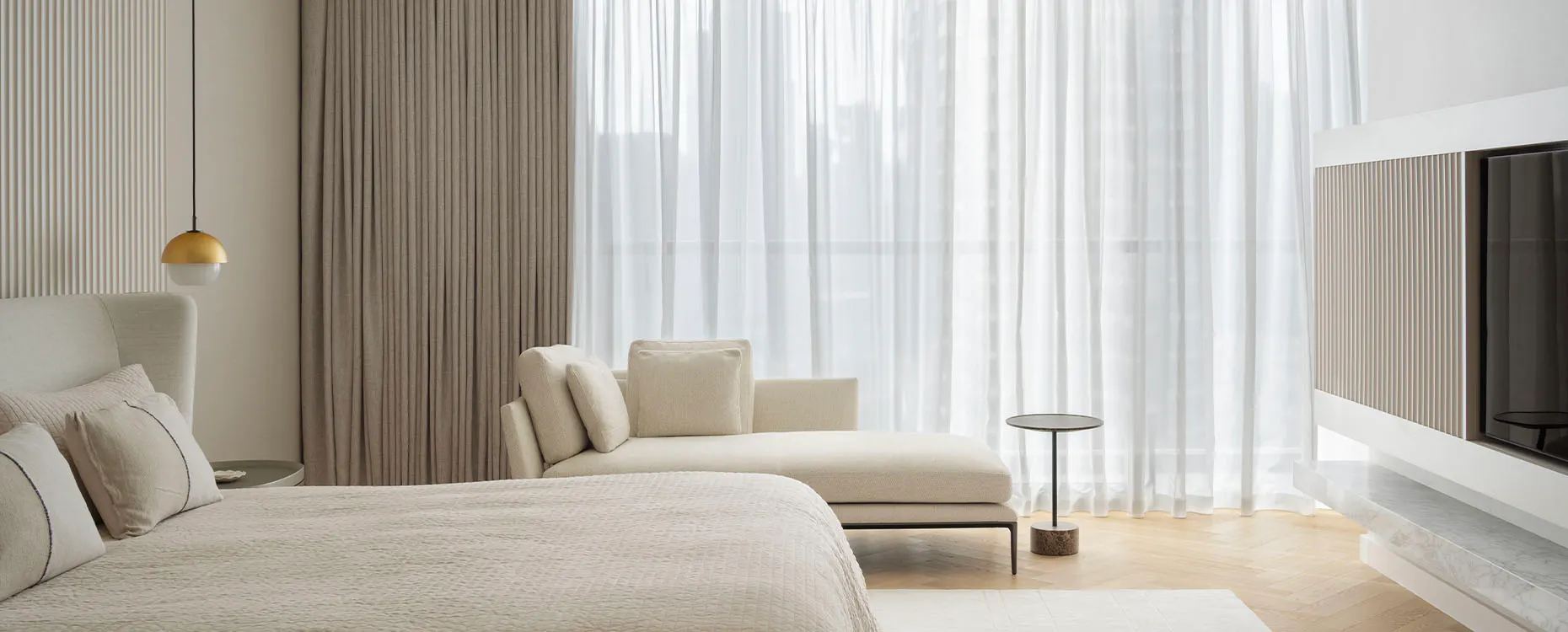 Master bedroom interior design in Dubai