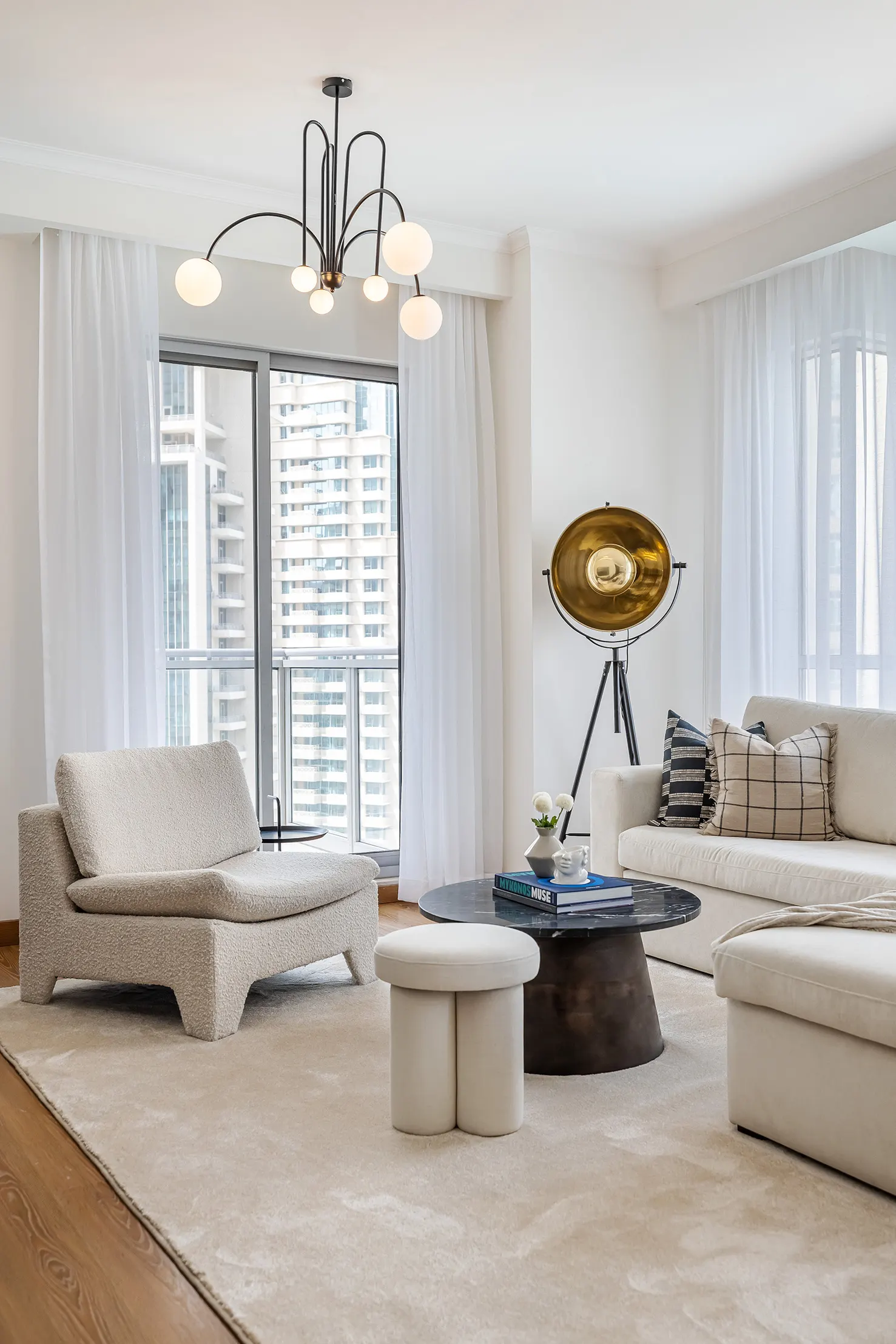Smart Home & Automation Integration: detail from a Interior Design in Dubai project
